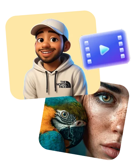 AI avatars made with P2E
